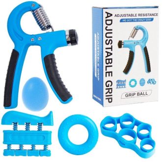 Grip 5 grip strengthener set blue packaging 1 set