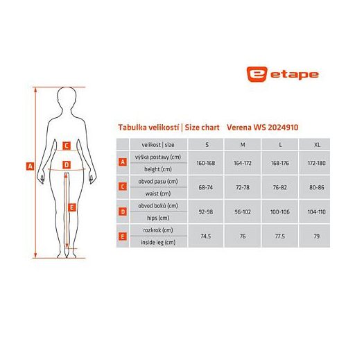 Verena WS női nadrág fekete ruházat M-es méret