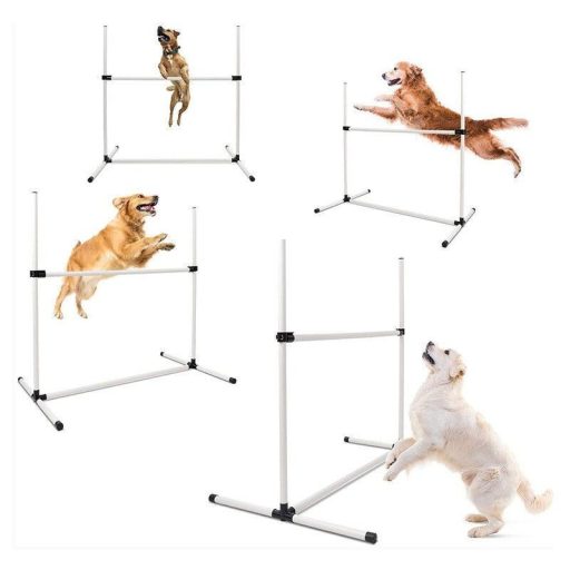 Crossbar Set 4 agility hurdle for dogs packaging 1 set