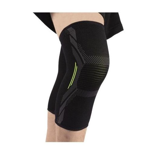 KN02 térdvédő fekete-fehér ruházat M-es méret