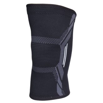 KN02 knee support black-white clothing size L