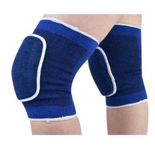 KN04 volleyball knee support blue packaging 1 pair