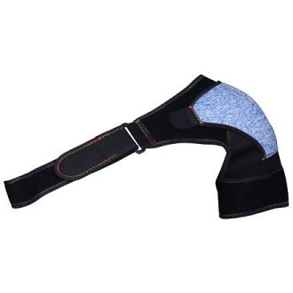 SH01 shoulder support black-blue packaging 1 pc