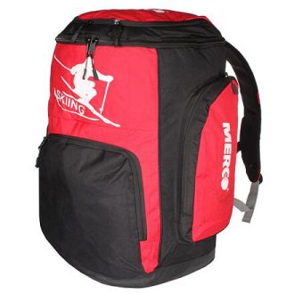   Sícipő táska sícipő és sisak táska fekete-piros csomagolás 1 db