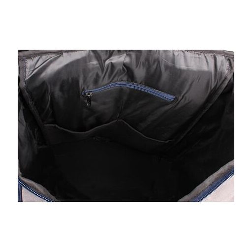 Sícipő táska sícipő és sisak táska sötétkék-szürke csomagolás 1 db