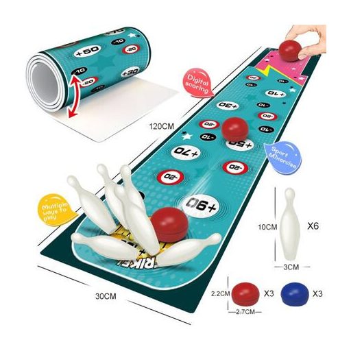 Asztali bowling társasjáték csomagolás 1 db
