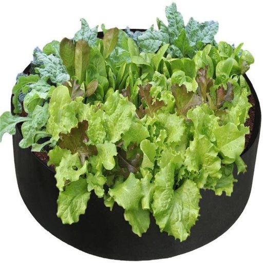 Round 90 planting bag black packaging 1 pc