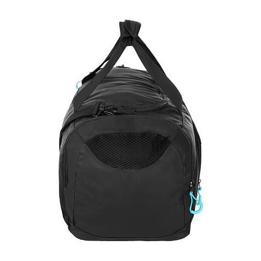 Duffle Bag M sporttáska fekete-türkiz csomagolás 1 db