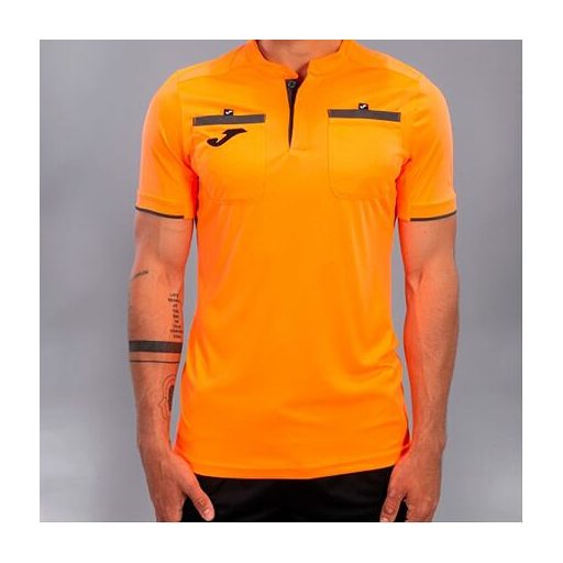 Játékvezetői rövid ujjú mez, narancssárga, XL-es méret