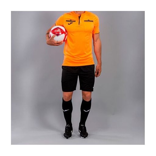 Játékvezetői rövid ujjú mez narancssárga játékvezetői ruházathoz XXL méret