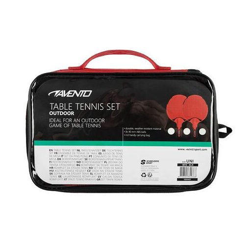 Kültéri 46TZ asztalitenisz szett csomagolás 1 szett