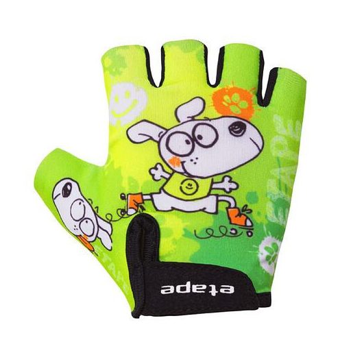 Apró gyerek kerékpáros kesztyű kutyaruha 3-4-es méret