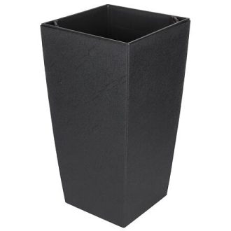   Eliot Stone díszes virágcserép 25 x 46 cm antracit csomagolás 1 db