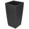 Eliot Stone díszes virágcserép 25 x 46 cm antracit csomagolás 1 db