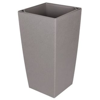   Eliot Stone díszes virágcserép 25 x 46 cm szürke csomagolás 1 db