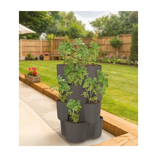 Burgonyatermesztő tartály burgonyához, antracit színű csomagolásban, 1 db