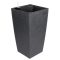 Delto Stone önöntöző virágcserép 25 x 46 cm antracit csomagolás 1 db