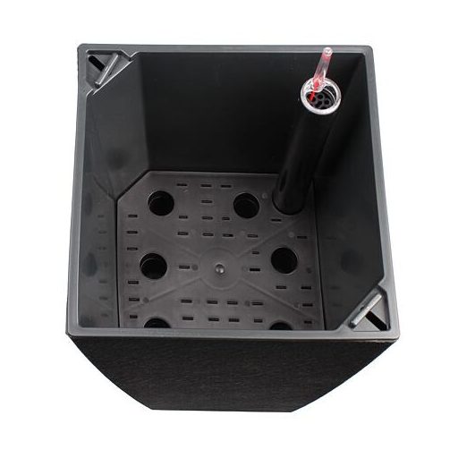 Delto Stone önöntöző virágcserép 30 x 58 cm antracit csomagolás 1 db