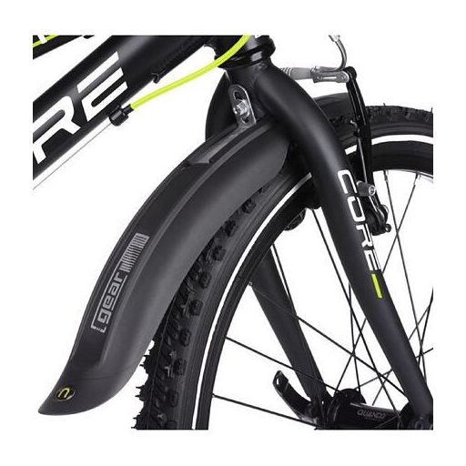 Gear 1.1 kerékpár sárvédő szett fekete csomagolás 1 pár