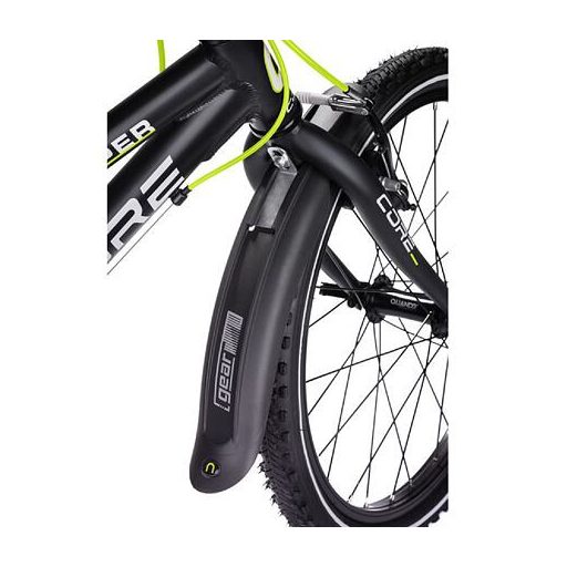 Gear 1.1 kerékpár sárvédő szett fekete csomagolás 1 pár