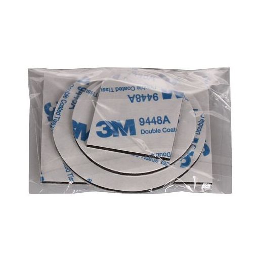 3M Fix Plates öntapadós matricák 4 db fekete csomagolás 1 szett