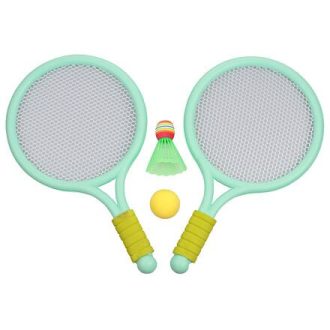   Racket Ball Games tollaslabda teniszütő szett zöld csomagolás 1 szett