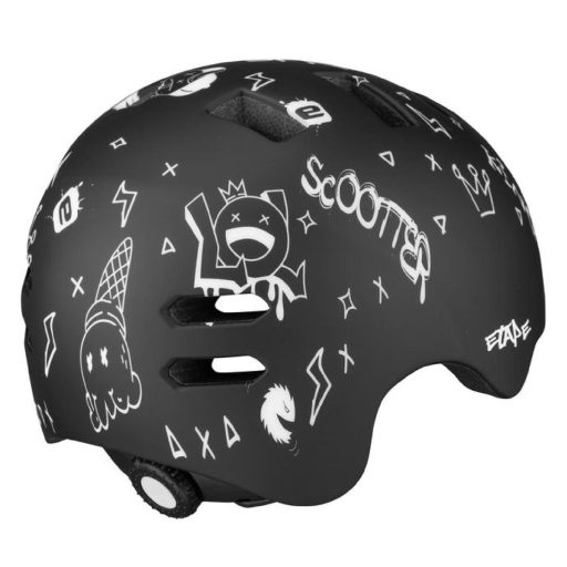 Buddy bike helmet for kids black clothing size XS-S