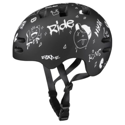 Buddy bike helmet for kids black clothing size XS-S