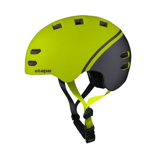 Buddy kerékpáros sisak gyerekeknek, lime színű, XS-S méretben