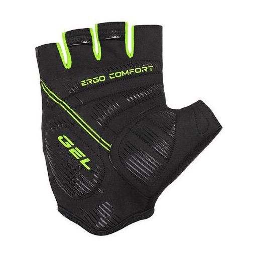 Air cycling kesztyű fekete-zöld ruházat S méret