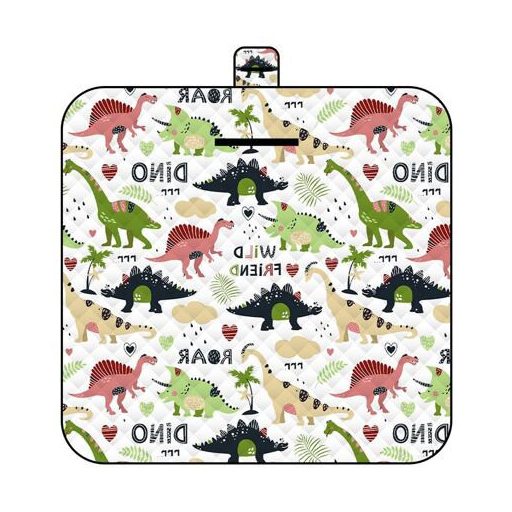 Dinoszaurusz XXL pikniktakaró 200 x 200 cm csomagolás 1 db