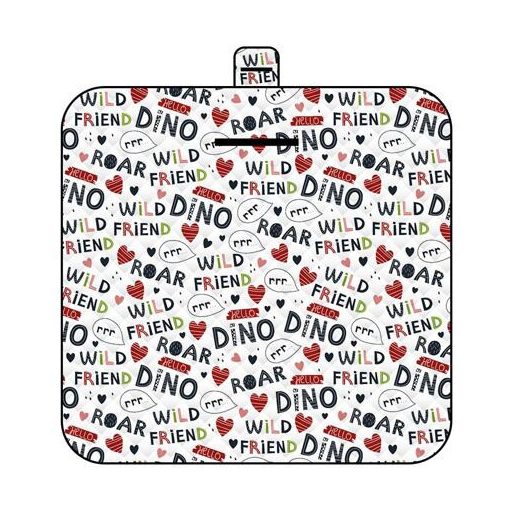 Letters XXL pikniktakaró 200 x 200 cm csomagolás 1 db