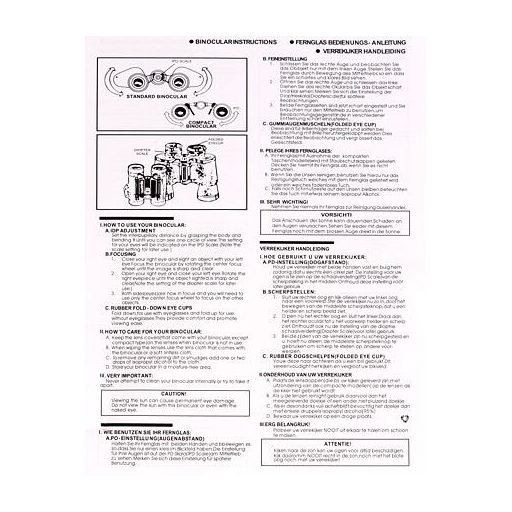 20 x 50-es távcső csomagolás 1 db