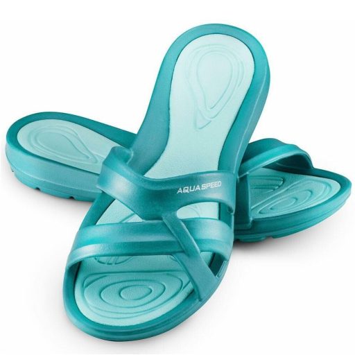Panama women's pool slippers turquoise shoe size 41