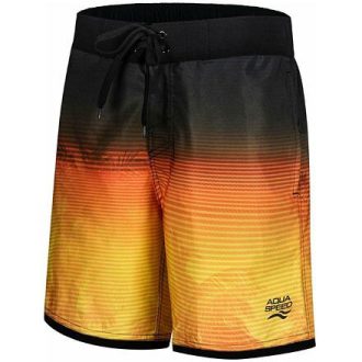   Nolan men's swimming shorts black-orange clothing size L