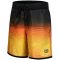 Nolan men's swimming shorts black-orange clothing size L