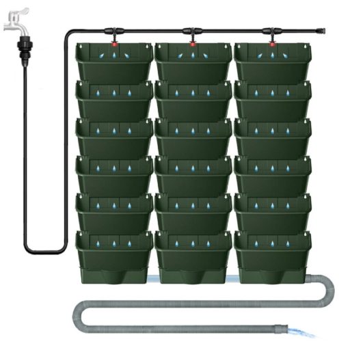 Wallnet Set wall irrigated planter set packaging 1 set