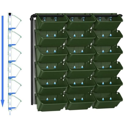Wallnet Set wall irrigated planter set packaging 1 set