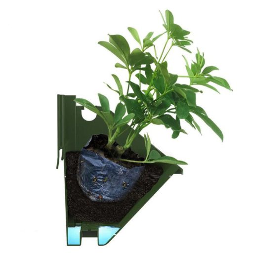 Wallnet wall plastic flower pot packaging 1 pc