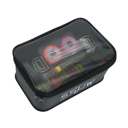 Horgásztároló doboz 24 db vízálló zacskós csomagolásban 1 db