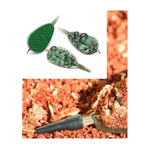 Csaliadagoló szett method feeder csomagolás 1 szett