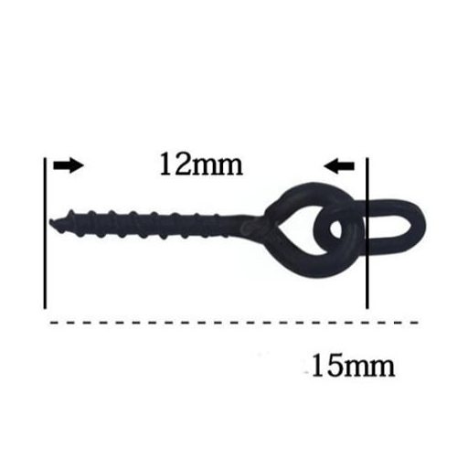 Csalicsavar Ovális horgászfelszerelések 10 db-os csomagolás 1 szett