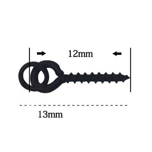 Csalicsavar Kerek horgászfelszerelések 10 db-os csomagolás 1 szett