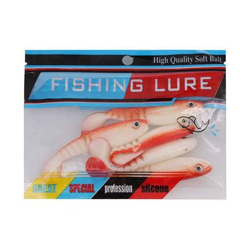 Rubber Bait 01 horgász gumicsalik 5 db-os csomagolás 1 szett