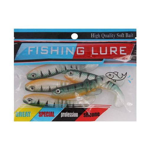 Rubber Bait 03 horgász gumicsalik 5 db-os csomagolás 1 szett