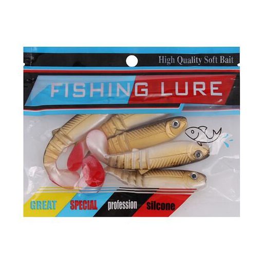 Rubber Bait 06 horgász gumicsalik 5 db-os csomagolás 1 szett