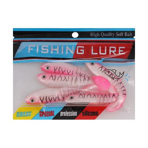 Gumicsalik 11 horgász gumicsalik 5 db-os csomagolás 1 szett