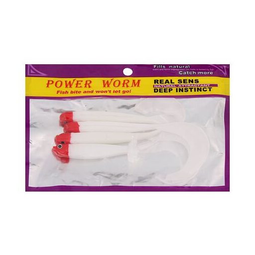 Soft Bait 01 gumihalak horgászcsali 4 db-os csomagolás 1 szett