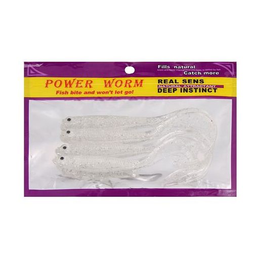 Soft Bait 07 gumihalak horgászbotok 4 db-os csomagolás 1 szett