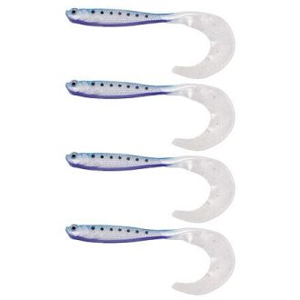   Soft Bait 08 gumihalak horgászbotok 4 db-os csomagolás 1 szett